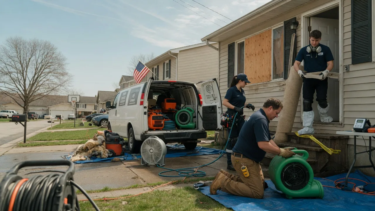Water Damage Restoration in Vivian, LA near me